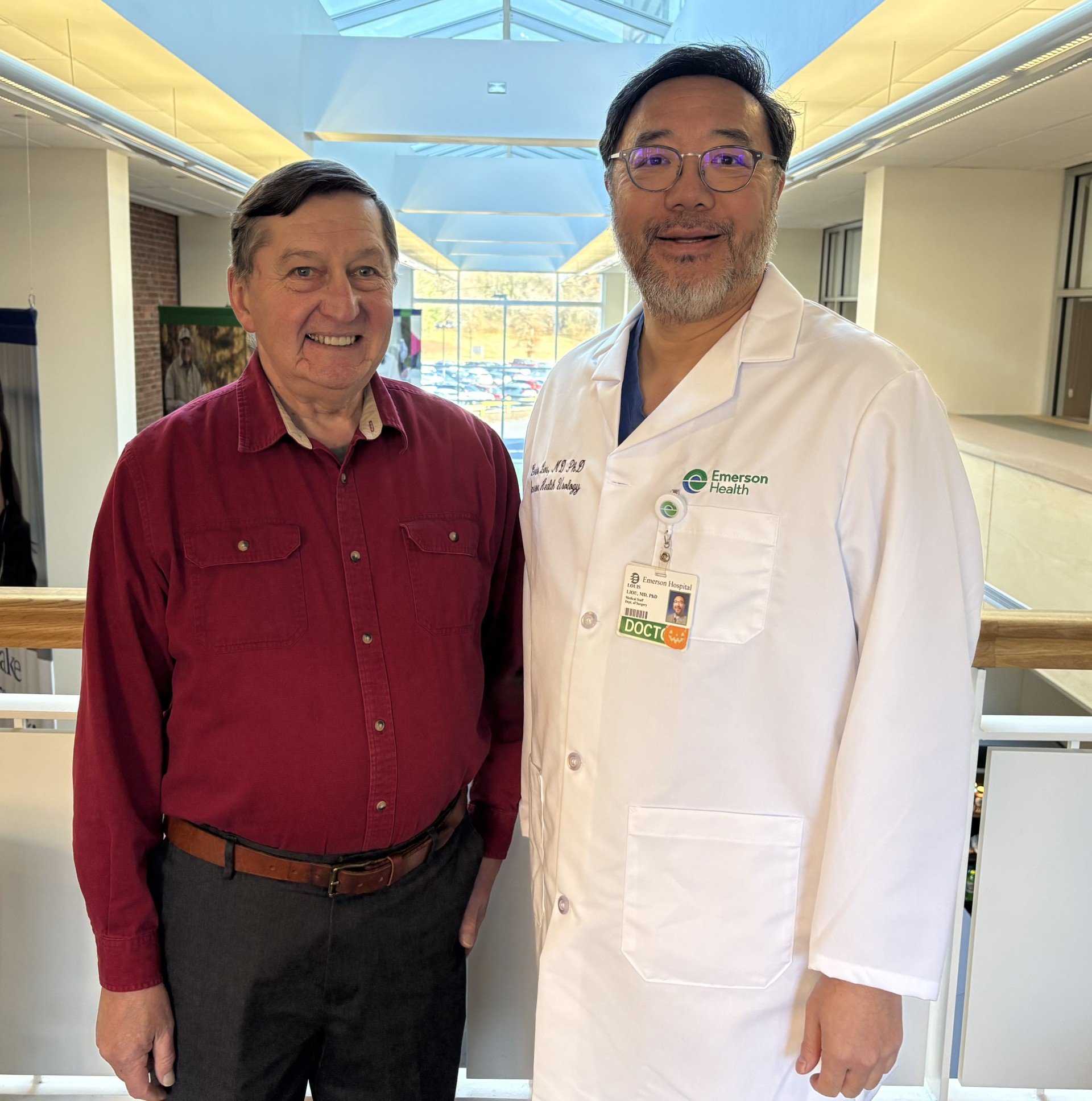 John and Dr Liou.Nanoknife patient story.1125