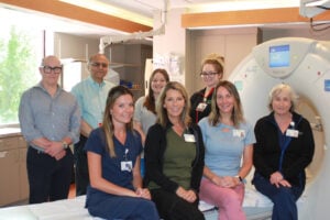 Group of medical professionals in clinic